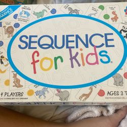 Sequence For Kids Board Game
