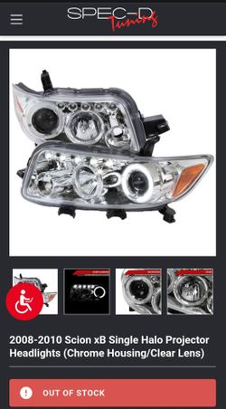 Scion xB Headlights
