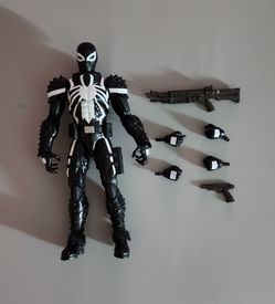 $15 - Marvel Legends Retro Agent-Venom Figure - Un-Masked Head Not Included