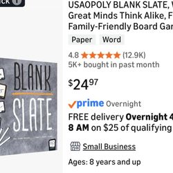 Blank Slate Game