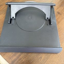 Laptop Base Adjustable Tablet Support Rotation Plastic Black