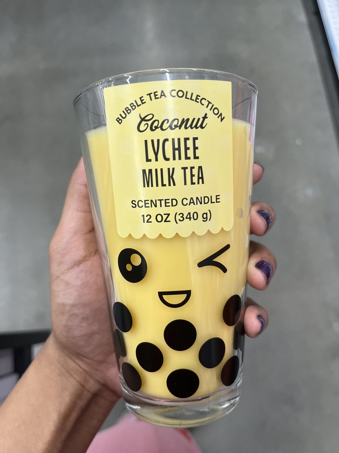 Lychee Milk Tea Candle Large