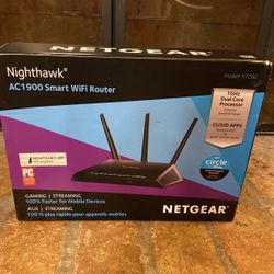 Net gear Nighthawk AC1900 Smart WIFI Router R7000-PAS