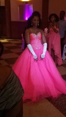 A Pink Sweet Sixteen Gown