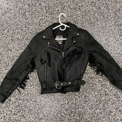 Gorgeous Women’s Leather Motorcycle Jacket