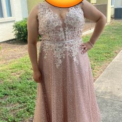 Prom Dress Size 18 From Gautier Obo