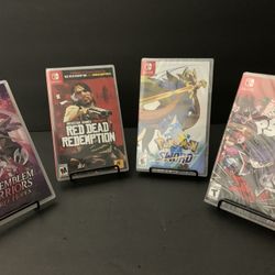 MOVING SALE: 4 New/Sealed Nintendo Switch Games Bundle