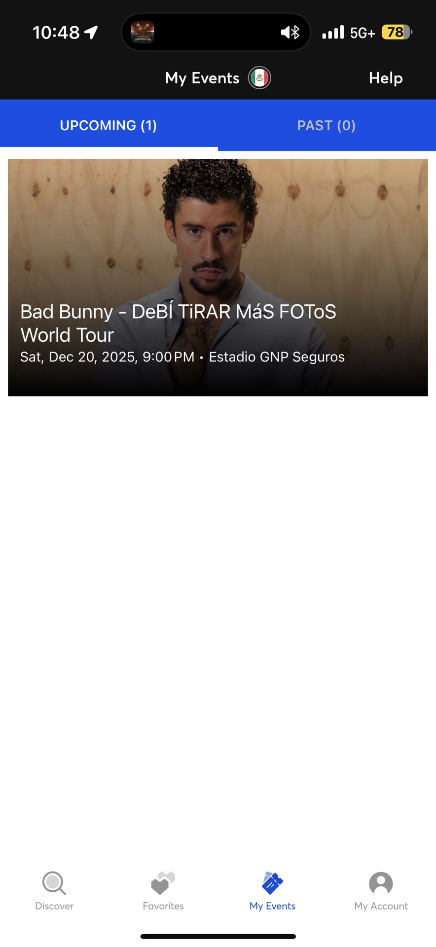 Bad Bunny Concert Tickets