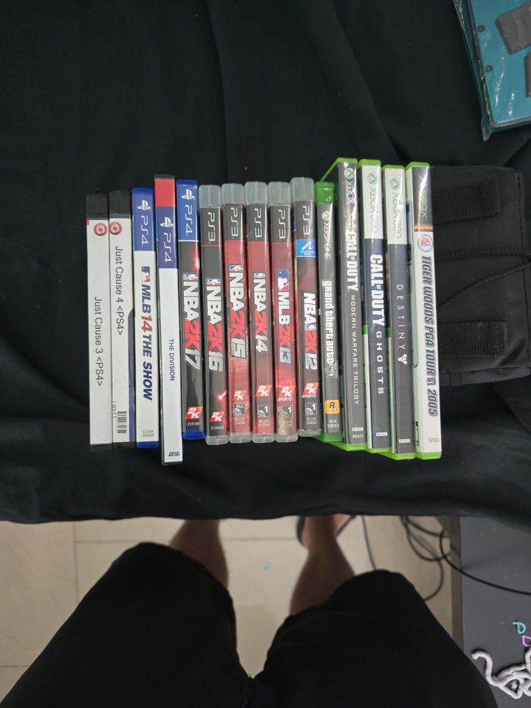 Xbox,PS3,PS4 Games