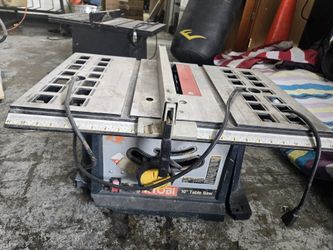 Table Saw **Read Description**