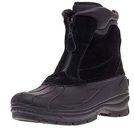 NEW Size 11 Men Winter Snow Boot Insulated Boots Zipper Waterproof

