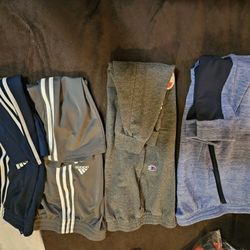 4 Pair Boys Size 8 Elastic Waist Sweat Pants