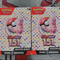 Pokemon 151 Booster Bundles