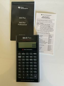 Texas Instruments BAII Calculator 