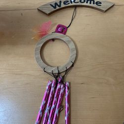 Welcome wind chime