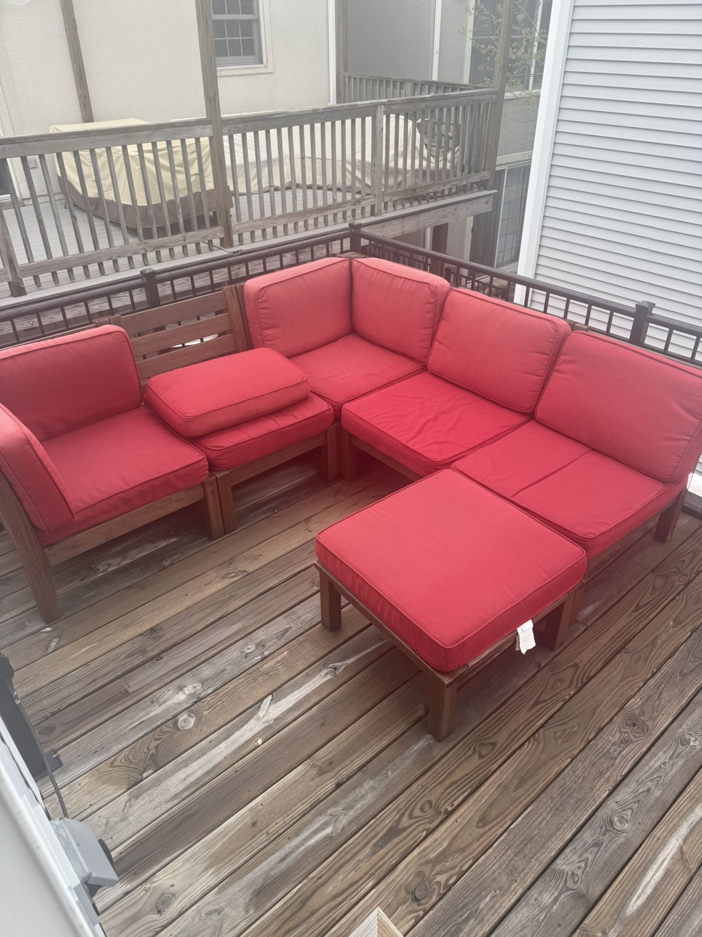 Outdoor Deck, Patio Sectional Pottery Barn