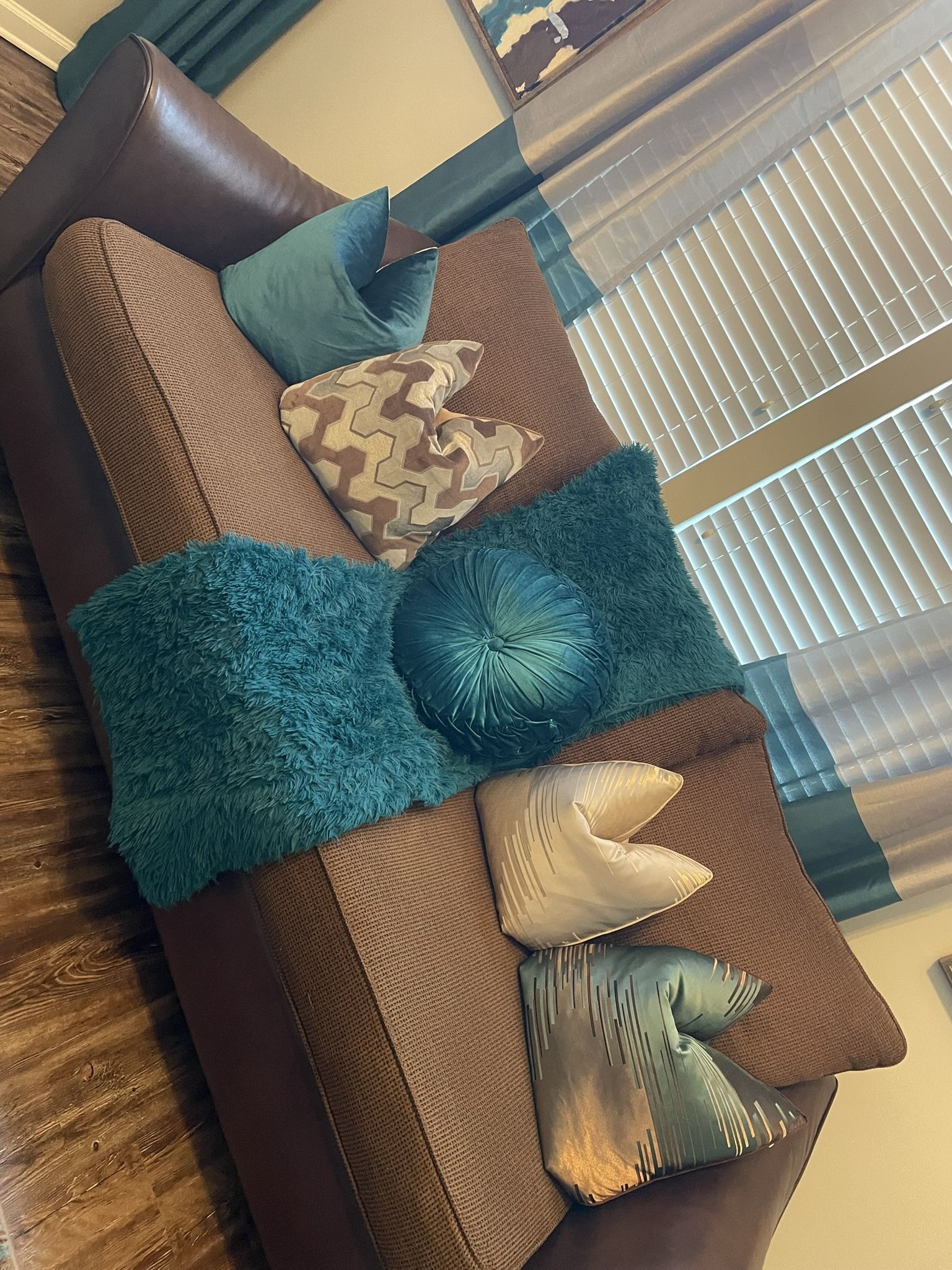 Couch With Decor