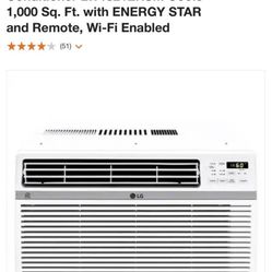 Aire Acondicionado LG 18000btu/230v. New