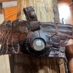 Alligator Skin AirTag Case 