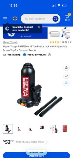 12-ton bottle jack