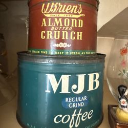 Vintage Coffee Tins
