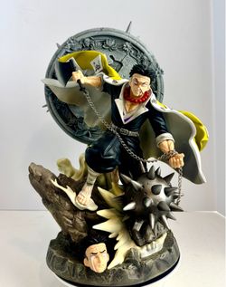 41cm Demon Slayer Himejima Gyomei Figure Large PVC GK Statue Anime Gift