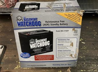 2 Watchdog Sump Pump Batteries