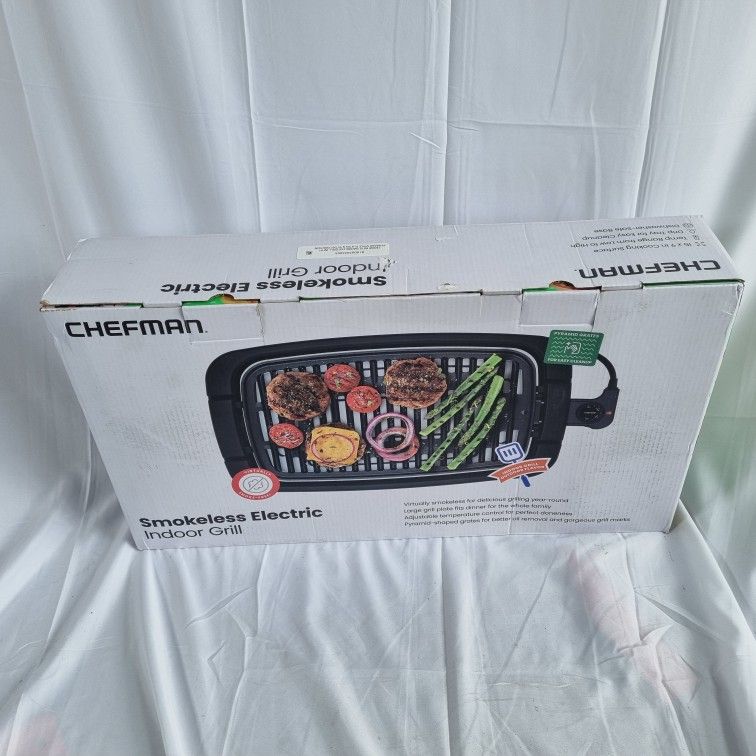 Chefman smokeless electric indoor grill