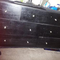 Black 8 Drawer Dresser