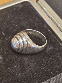 925 sterling silver size 5.5 ring retro futuristic beehive