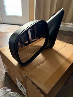 Black Side Door Mirror