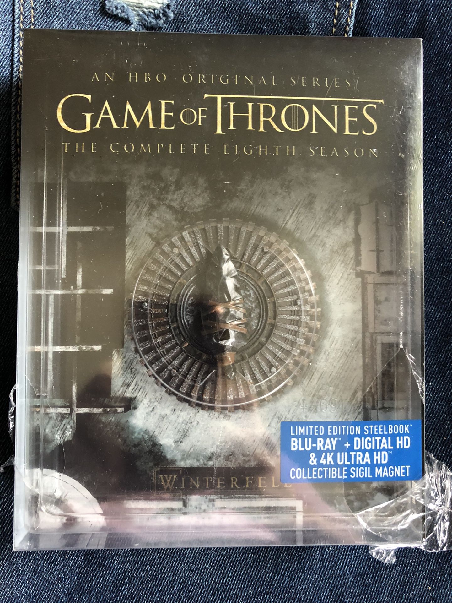 Game of Thrones season 8 rare Limited Edition Steel book Unopened never used see details