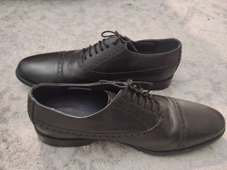 Cole Haan Waterproof Brown Leather Dress Shoes Oxfords Size 12 M