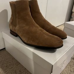 Mens Suede Chelsea Boots