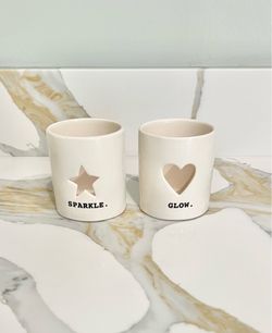 Rae Dunn tea light holders