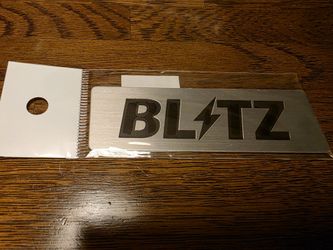 JDM Blitz 03 Aluminum Metal Badge Emblem