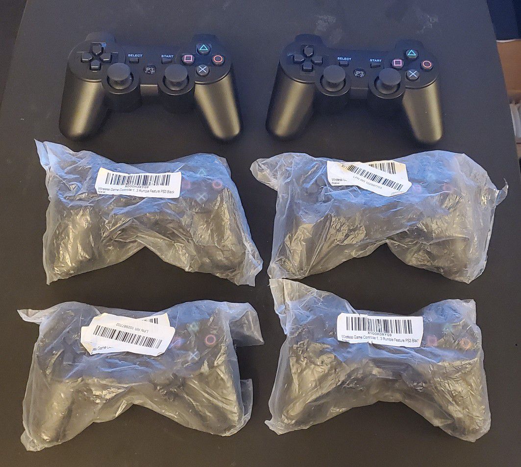 New PS3 controllers
