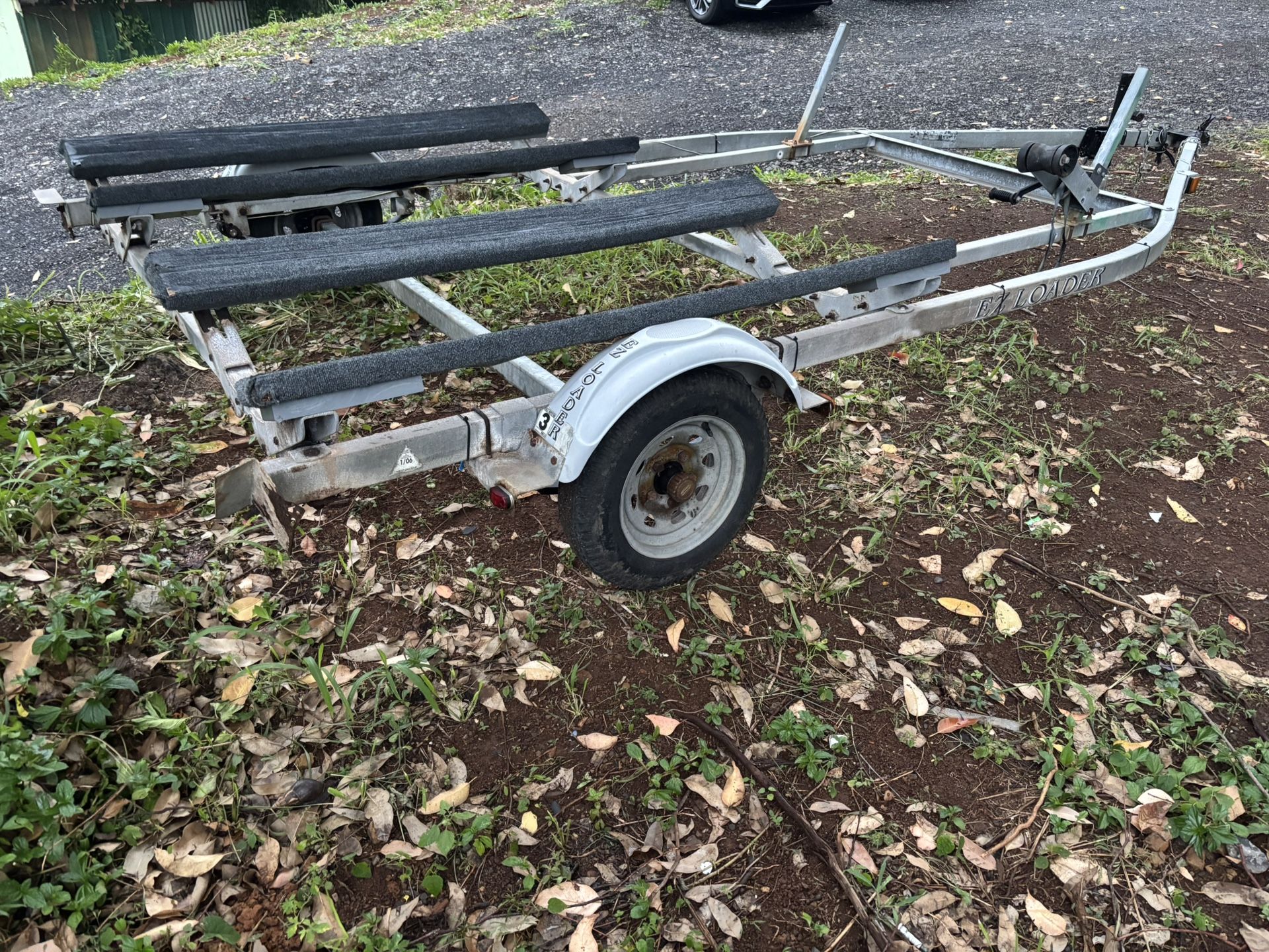 Ez Loader Double Ski Trailer