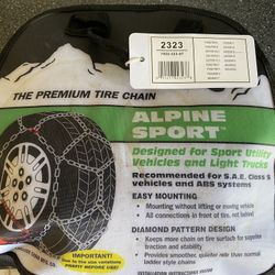 New tire chains