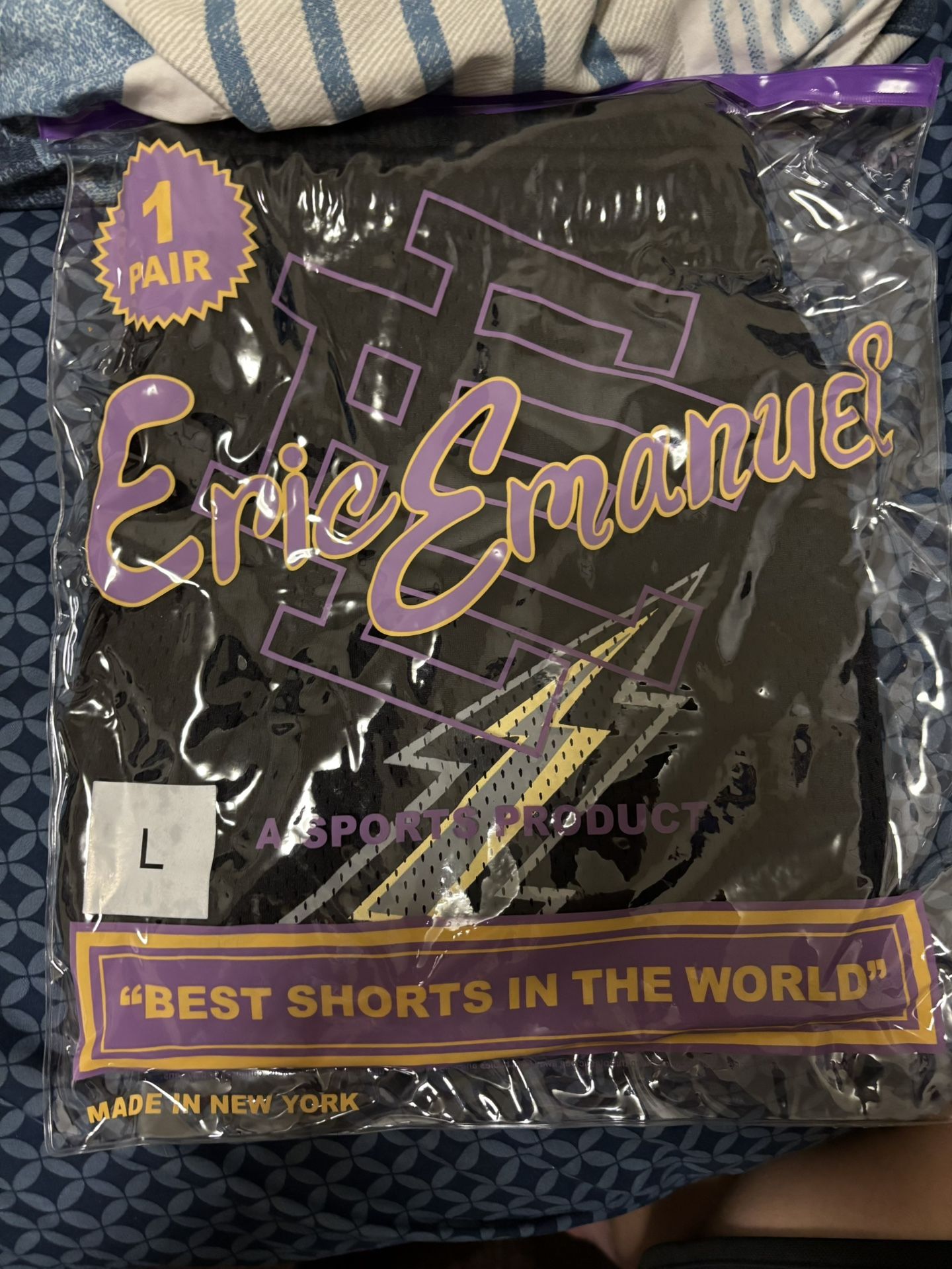 Eric Emanuel Shorts Bolt Black