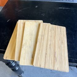 Wooden Plates Set 5 Dlrs