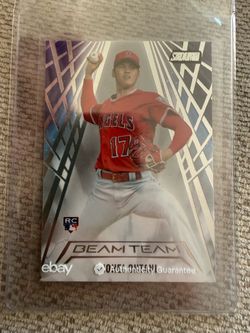 2018 stadium club shohei Ohtani beam team rookie card insert, rare, not Kobe, jordan, lebron, luka, wemby, Topps, bowman chrome