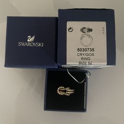 Swarovski Romeo And Juliet Love Knot Ring