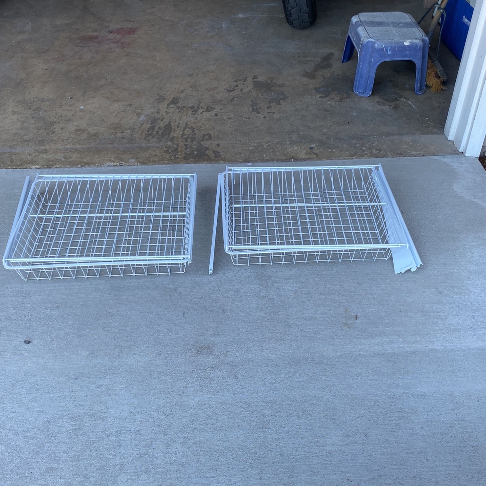 2 Closetmaid Drawers