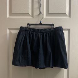 Brand New Denim Bubble Skirt Size XL Juniors