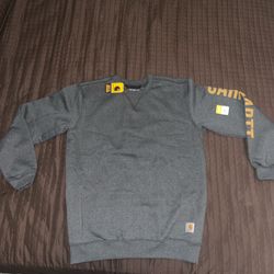 Carhart Sleeve Logo Crewneck Sweatshirt- Size Medium