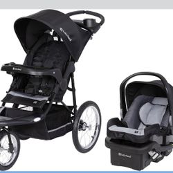 Baby  Trend Expedition® Jogger Travel System with EZ-Lift™ Infant Car Seat, Dash Black