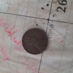 1946 Wheat Penny 