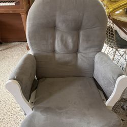 Grey Glider Chair