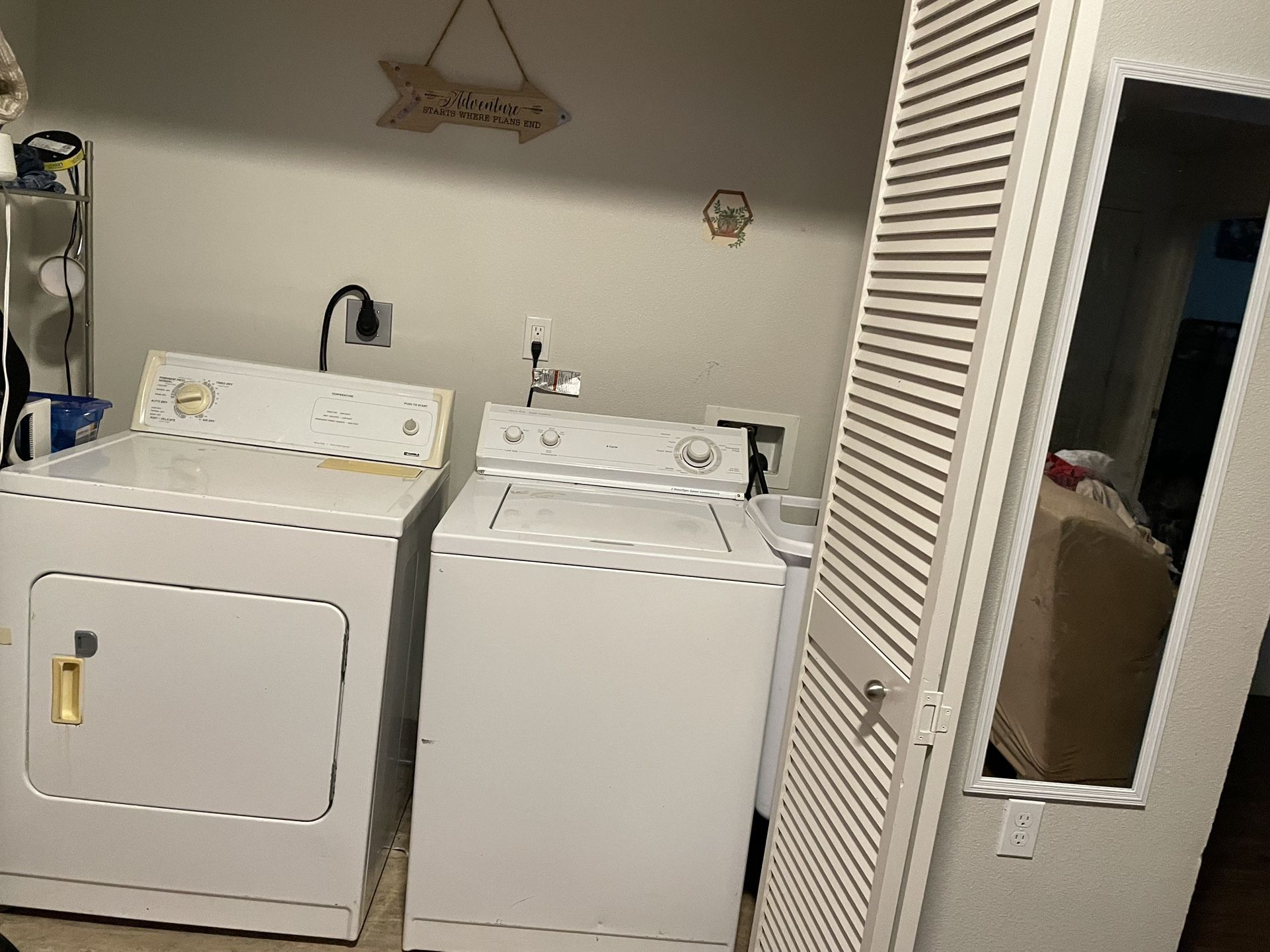 Washer And Dryer Set